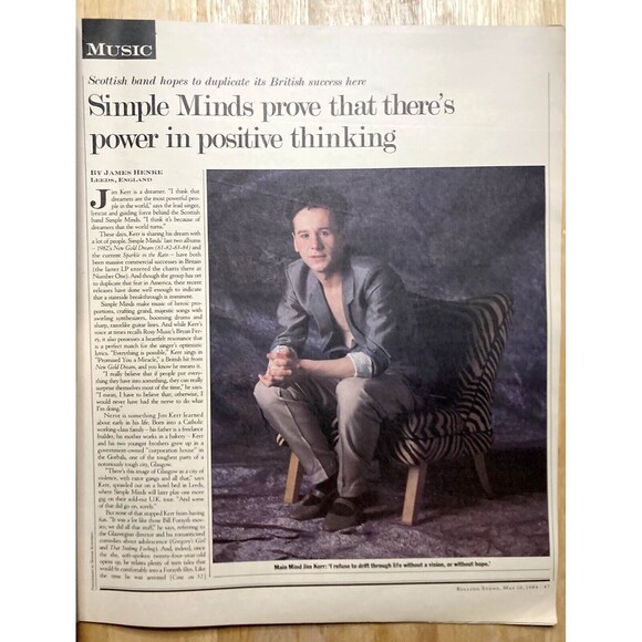 Rolling Stone Magazine No.421 • The Death of Marvin Gaye • May 1984 • Jacksons - Picture 7 of 9